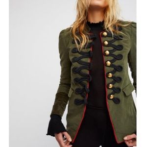 Free People Seamed and Structured Blazer Size S